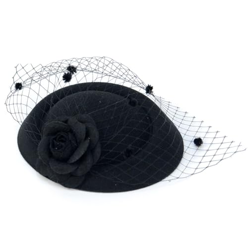 KHZen Elegante Tüll Faszinator Hüte Für Frauen Mode Kopfbedeckungen Einzigartige Party Kopfbedecke Haarstücke Für Verschiedene Anlässe KHZen Elegante Tüll Faszinator Hüte Für Frauen Mode Kopfbedeckungen Einzigartige Party Kopfbedecke Haarstücke Für Verschiedene Anlässe von KHZen