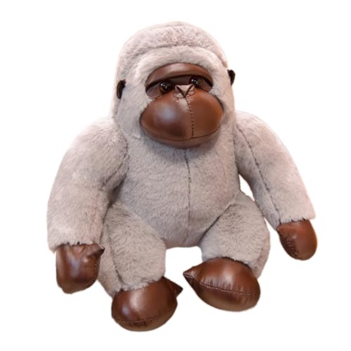 Plüsch Monkey Toy AFFE Plüschkissen Weich Und Kuschelig Werfen Kissen Für Und Bürodekoration Für Jungen Mädchen von KHZen