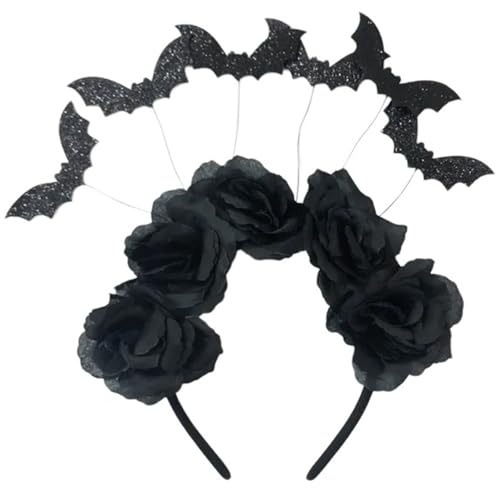Unisex Bat Headpiece Stoff Kopfwege Cosplay Kostüm Für Gruselige Halloween Feierlichkeiten Und Themenpartys von KHZen