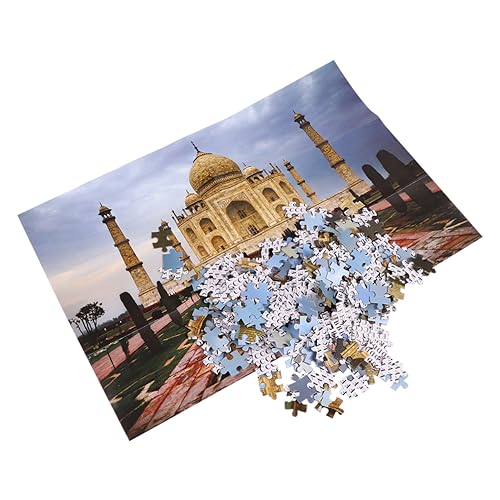 KICHOUSE 1 Mahal Puzzle Lernpuzzle Papierpuzzle Lernpuzzle Papierpuzzle von KICHOUSE