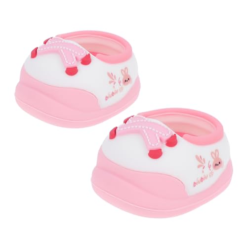 KICHOUSE 1 Paar Puppen-prinzessinnenschuhe – 20 cm Kleine Süße Flache Schuhe, Ersatzzubehör Zum Anziehen Von Puppen Und Zur Verbesserung des Spielerlebnisses von KICHOUSE