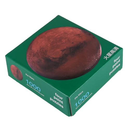 KICHOUSE 1 Satz 1000 Stücke Intelligenz -puzzlespielzeug Planetenbrettpuzzle Puzzle Für Erwachsene Rätsel Für Erwachsene 3D-Puzzle Für Sonnensystem Weltraum Puzzles Bildungsspielzeug von KICHOUSE
