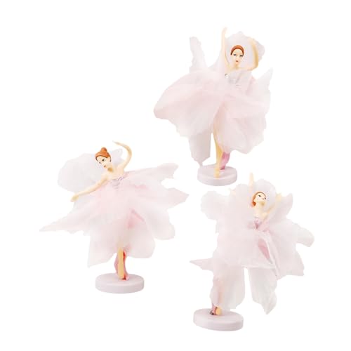 KICHOUSE 1 Satz 6 Stück Ballettmädchen-Ornamente Tänzer-Ornamente Balletttänzerin Figur Mini Kuchendeckel büro dekoration office decoration Tortendeko Kuchen liefert Plastik Rosa KICHOUSE 1 Satz 6 Stück Ballettmädchen-Ornamente Tänzer-Ornamente Balletttänzerin Figur Mini Kuchendeckel büro dekoration office decoration Tortendeko Kuchen liefert Plastik Rosa von KICHOUSE