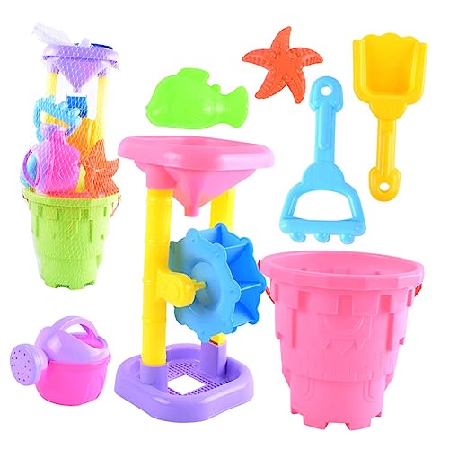 KICHOUSE 1 Satz 7 Stück Sandschaufel Sanduhr sandspielzeug strandspielzeug sandspielzeug Outdoor Kind sandspielzeug Lernspielzeug für Werkzeuge zum Sandabbau Abs von KICHOUSE