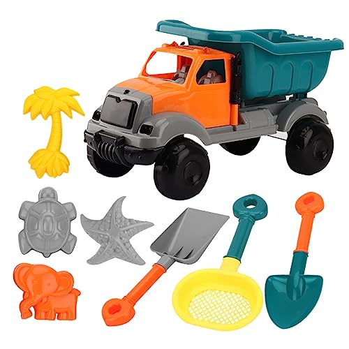 KICHOUSE 1 Satz 8 Stück Strand Spielzeugauto sandspielzeug strandspielzeug konstruktionsfahrzeug Beach Toys for Lernspielzeug für für den Strand Abs von KICHOUSE