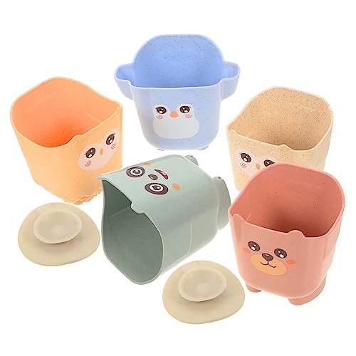 KICHOUSE 1 Satz Badezimmerspielzeug Badespielzeug Stapelbecher Gestapelte Tassen Stapelbares Kinderspielzeug Stapelbare Kinderbecher Stapelbare Tierbecher Stapeln Tassen Plastik KICHOUSE 1 Satz Badezimmerspielzeug Badespielzeug Stapelbecher Gestapelte Tassen Stapelbares Kinderspielzeug Stapelbare Kinderbecher Stapelbare Tierbecher Stapeln Tassen Plastik von KICHOUSE