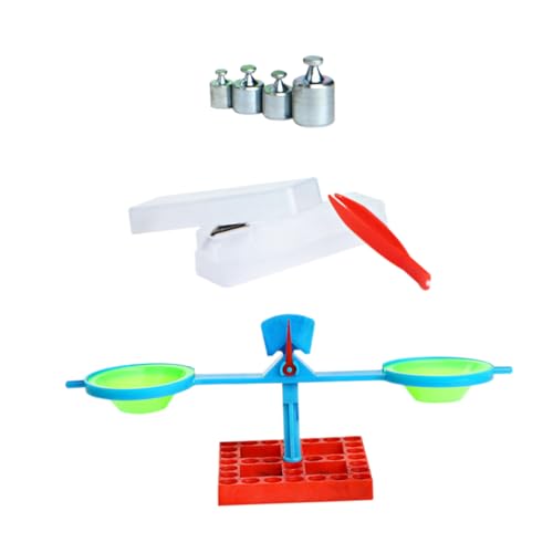 KICHOUSE 1 Satz Balance- Bausatz Stielspielzeug Bildungsspielzeug DIY-lernsets Kinderstammspielzeug DIY Modell Naturwissenschaftliches Lernset Abs Zufällige Farbe von KICHOUSE