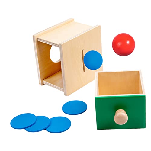 KICHOUSE 1 Satz Ball- und Münzkasten Kinderspielzeug Vorschullernspielzeug Interaktives für Lernspielzeug für Kleinkinder Lernen Kugelspielzeug Holz KICHOUSE 1 Satz Ball- und Münzkasten Kinderspielzeug Vorschullernspielzeug Interaktives für Lernspielzeug für Kleinkinder Lernen Kugelspielzeug Holz von KICHOUSE