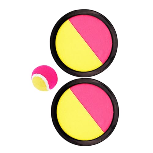 KICHOUSE 1 Satz Bildungsspielzeug lustiges klebriges Kinderspielzeug klebriges Ballspielzeug lustiges Wurf-Fang-Ball- Ballspiel fangen Nylon rot von KICHOUSE