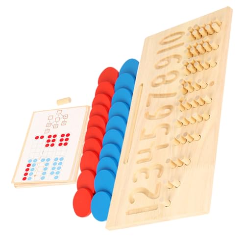 KICHOUSE 1 Satz Digital Stick Insert Unterrichtshilfe Kleinkind pädagogisches Kindergartenspielzeug Lehrmittel für den Mathematikunterricht zur Intelligenzentwicklung hölzern KICHOUSE 1 Satz Digital Stick Insert Unterrichtshilfe Kleinkind pädagogisches Kindergartenspielzeug Lehrmittel für den Mathematikunterricht zur Intelligenzentwicklung hölzern von KICHOUSE