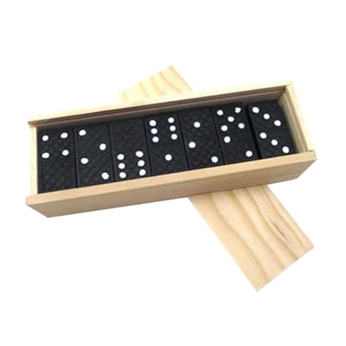KICHOUSE 1 Satz Domino Blockspielzeug Für Die Frühe Bildung Frühes Bildung Von Bildung Holzbausteine Interessantes Kinderspielzeug Bildungsspielzeug Hölzern Black KICHOUSE 1 Satz Domino Blockspielzeug Für Die Frühe Bildung Frühes Bildung Von Bildung Holzbausteine Interessantes Kinderspielzeug Bildungsspielzeug Hölzern Black von KICHOUSE
