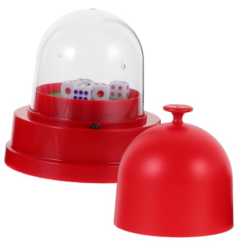KICHOUSE 1 Satz Elektrischer Siebbecher Würfelrollen elektronisch Würfel für Spiel Würfel für die Party Elektrische Brettspiele Unterhaltungswürfel elektrisches Würfelspiel Plastik rot KICHOUSE 1 Satz Elektrischer Siebbecher Würfelrollen elektronisch Würfel für Spiel Würfel für die Party Elektrische Brettspiele Unterhaltungswürfel elektrisches Würfelspiel Plastik rot von KICHOUSE