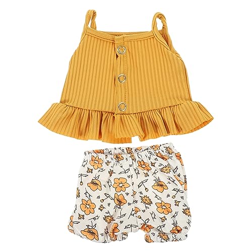 KICHOUSE 1 Satz Ersatzpuppenkleidung Puppen-Outfits Puppe Ersatzkleid Requisite wiederverwendbares Outfit Puppenkleidung und Accessoires Miniatur-Outfit DIY Dull Kind Stoff von KICHOUSE