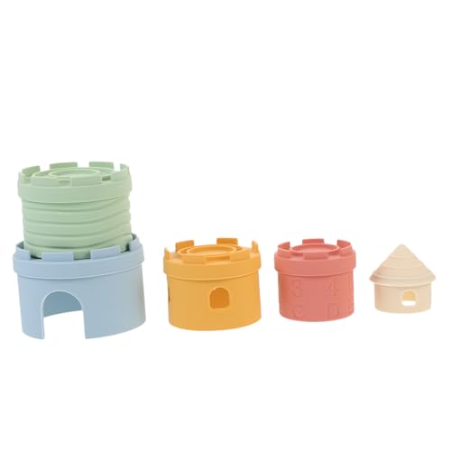 KICHOUSE 1 Satz Farbenfrohes Silikon Bausteine Set für Kleinkinder Lernspielzeug für Kreative Entwicklung und Zahnungshilfe Teiliges Set aus Freiem Material für Sicheres und Frühes Lernen KICHOUSE 1 Satz Farbenfrohes Silikon Bausteine Set für Kleinkinder Lernspielzeug für Kreative Entwicklung und Zahnungshilfe Teiliges Set aus Freiem Material für Sicheres und Frühes Lernen von KICHOUSE