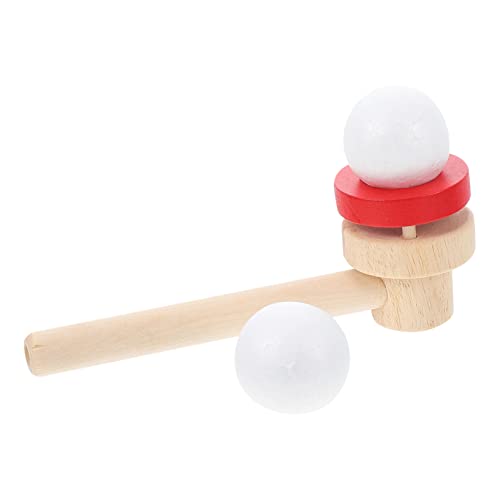 KICHOUSE 1 Satz Hängender Ball bläser Toys spielsachen für Kid Toys spielsachen Toys Children Toys blasende Spielsachen Aufhängung bläst Bälle hölzern von KICHOUSE