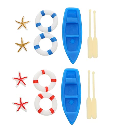 KICHOUSE 1 Satz Hawaiian Sea View Decor Teiliges Resin Garden Crafts für Kreative Deko und Bastelprojekte für Zuhause Schreibtisch und von KICHOUSE