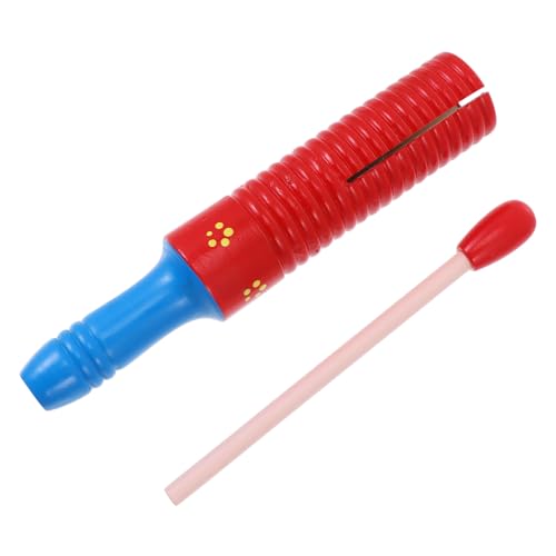 KICHOUSE 1 Satz Holzmusikinstrument Spielzeug Kreative Frösche Sound Tube Shaker Spielzeug KICHOUSE 1 Satz Holzmusikinstrument Spielzeug Kreative Frösche Sound Tube Shaker Spielzeug von KICHOUSE