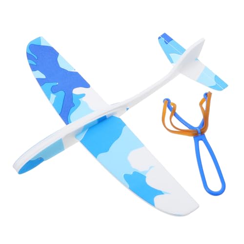 KICHOUSE 1 Satz Katapultflugzeug für kinderspielzeug spielsachen für draußen für draußen Kid Toys Flugzeugmodell simuliertes Flugzeugspielzeug pp Blue von KICHOUSE