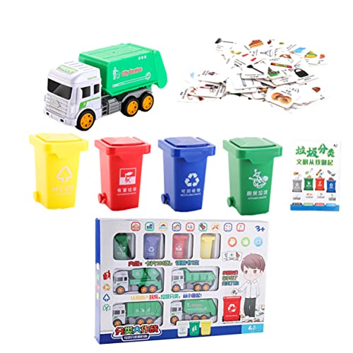 KICHOUSE 1 Satz Kategorie Spielzeugautos Zum Sortieren Von Müll Spielset Müllwagen Müllsortierer Mülleimer Kognitionsspielzeug Für Müllwagen Papier KICHOUSE 1 Satz Kategorie Spielzeugautos Zum Sortieren Von Müll Spielset Müllwagen Müllsortierer Mülleimer Kognitionsspielzeug Für Müllwagen Papier von KICHOUSE