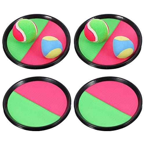 KICHOUSE 1 Satz Klebriger Schläger Wurf-fang-Spiel Paddelball Werfen Ballspiel Fangen Plastik von KICHOUSE