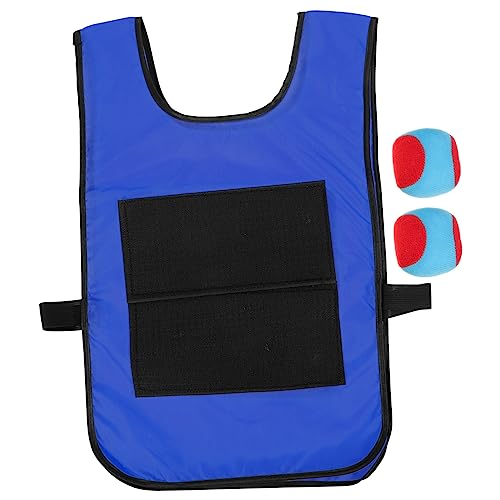 KICHOUSE 1 Satz Klebriges Ziel Sensorisch Klebriges Fangspiel Bälle Für Fangen Ball Outdoor-Spiele Für Klebrige Bälle Kostüm Klebrige Bälle Stoff Blue von KICHOUSE