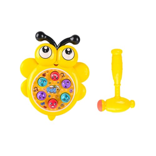 KICHOUSE Lustiges Angriffsspiel 1 Set Kunststoff Pädagogisches Spielzeug Hämmern Spielzeug Für Jungen Und Mädchen Hand-Auge-koordination Gelb Tragbar Für KICHOUSE Lustiges Angriffsspiel 1 Set Kunststoff Pädagogisches Spielzeug Hämmern Spielzeug Für Jungen Und Mädchen Hand-Auge-koordination Gelb Tragbar Für von KICHOUSE