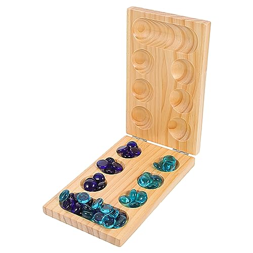 KICHOUSE 1 Satz Mankala Holzspielzeug Denkendes Puzzlespiel Faltbare Mancala Aus Holz Logiktraining Schach Mancala- Tragbare Mancale Holz Mancala Mancala-Schach Hölzern KICHOUSE 1 Satz Mankala Holzspielzeug Denkendes Puzzlespiel Faltbare Mancala Aus Holz Logiktraining Schach Mancala- Tragbare Mancale Holz Mancala Mancala-Schach Hölzern von KICHOUSE