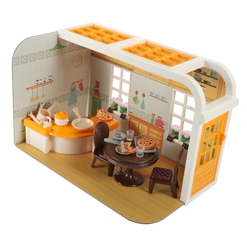 KICHOUSE 1 Satz Mini -küche Zubehör Puppenhausmöbel Winzig Mini-puppenküche Vorliegende Küche Puppenhaus-küchenrequisiten Empfindliches Miniaturmodell Mini-hausversorgung Plastik KICHOUSE 1 Satz Mini -küche Zubehör Puppenhausmöbel Winzig Mini-puppenküche Vorliegende Küche Puppenhaus-küchenrequisiten Empfindliches Miniaturmodell Mini-hausversorgung Plastik von KICHOUSE