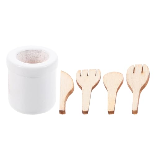 KICHOUSE 5er Set Miniatur Gabeln Ausstecher Löffel Spatel Mini Küche Geschirr Landschaft KICHOUSE 5er Set Miniatur Gabeln Ausstecher Löffel Spatel Mini Küche Geschirr Landschaft von KICHOUSE