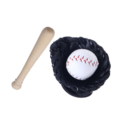 KICHOUSE 1 Satz Miniatur Baseball Set Teiliges Zubehör für Puppenhaus Deko Sportliche Miniaturen für Kreative Szenen für Regale und Fensterbänke Lebensechte Details und Langlebige KICHOUSE 1 Satz Miniatur Baseball Set Teiliges Zubehör für Puppenhaus Deko Sportliche Miniaturen für Kreative Szenen für Regale und Fensterbänke Lebensechte Details und Langlebige von KICHOUSE