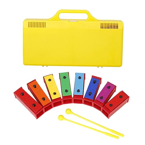 KICHOUSE 1 Satz Musikspielzeug für Töniges Xylophon aus Buntem Material Tragbar für Musikalische Frühförderung für Junge Mädchen und Kleinkinder Fördert Musikalisches Interesse und KICHOUSE 1 Satz Musikspielzeug für Töniges Xylophon aus Buntem Material Tragbar für Musikalische Frühförderung für Junge Mädchen und Kleinkinder Fördert Musikalisches Interesse und von KICHOUSE