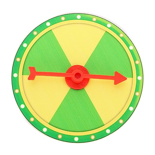 KICHOUSE 1 Satz -Plattenspieler Sich drehendes Preisrad hängend Drehscheibe Preisrad Klassenzimmer Spinnrad drehteller Gewinnrad klein -Spiel Plastik Green KICHOUSE 1 Satz -Plattenspieler Sich drehendes Preisrad hängend Drehscheibe Preisrad Klassenzimmer Spinnrad drehteller Gewinnrad klein -Spiel Plastik Green von KICHOUSE