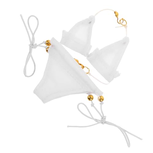 KICHOUSE 1 Satz Puppen Outfit mit Bikini für Sommerliche und Kreative Rollenspiele Am Strand oder Pool von KICHOUSE