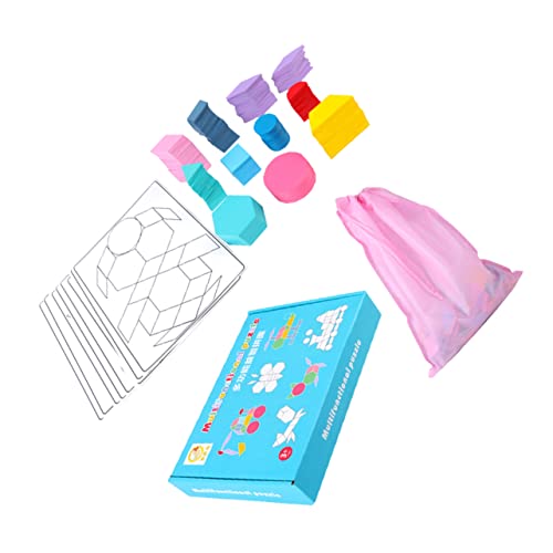 KICHOUSE 1 Satz Puzzle Denksportaufgaben Rätsel zum frühen Lernen Blöcke für Rätsel Manipulationen für Vorschulkinder Tangram-Rätsel für -Rätsel hölzern KICHOUSE 1 Satz Puzzle Denksportaufgaben Rätsel zum frühen Lernen Blöcke für Rätsel Manipulationen für Vorschulkinder Tangram-Rätsel für -Rätsel hölzern von KICHOUSE