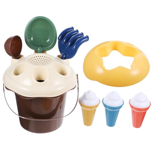 KICHOUSE 1 Satz Sandspielzeugset für Bunte Strandspielzeuge Sand Kreatives Design Langlebig für Strand und Garten mit Glatten Kanten für Sicheres Zufällige Farbe Zufällige Farbe von KICHOUSE