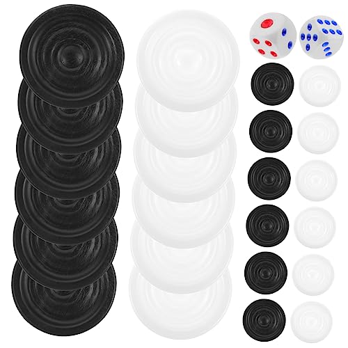 KICHOUSE Pädagogisches Schachspiel-stücke-Set Aus Kunststoff Ersatz Für Jungen Und Mädchen Leicht Einfach Zu Tragen Zum Aufbewahren von KICHOUSE