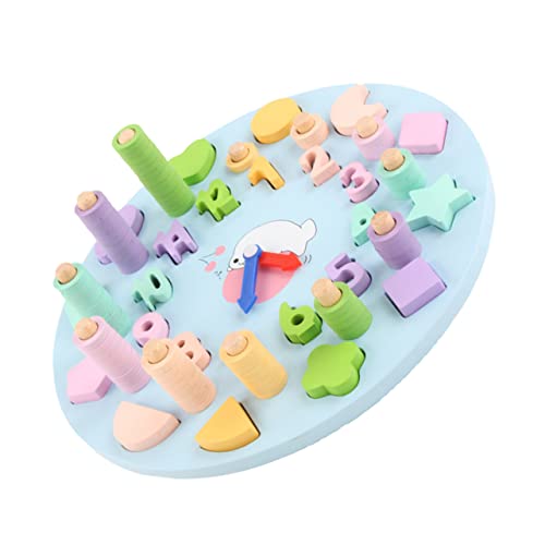 KICHOUSE 1 Satz Shape-to-Board-Uhr Kinderspielzeug Aus Holz Interessantes Kinderspielzeug Holzspielzeug Für Frühes Lernen Gedächtnistrainingsspielzeug Blue Hölzern KICHOUSE 1 Satz Shape-to-Board-Uhr Kinderspielzeug Aus Holz Interessantes Kinderspielzeug Holzspielzeug Für Frühes Lernen Gedächtnistrainingsspielzeug Blue Hölzern von KICHOUSE