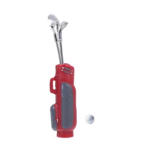 KICHOUSE 1 Satz Simulationsgolf hühner kinderspielzeuge Golfschläger spielwaren für draußen spielzeuge Minigolf-Kit Sport Minigolf Clubs Minigolf-Verzierung Legierung rot von KICHOUSE