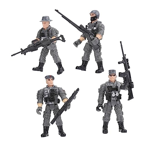 KICHOUSE 1 Satz Soldatenmodellspielzeug militärische Figuren von KICHOUSE