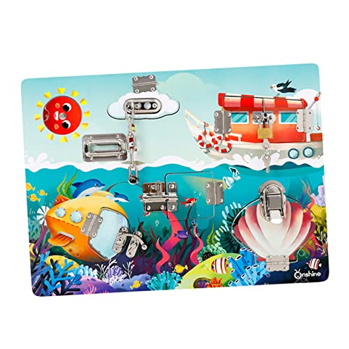 KICHOUSE 1 Satz Sperren Entsperren Spielzeugkognitiver Tafel Frühpädagogisches Kognitive Tafel Freischalten KICHOUSE 1 Satz Sperren Entsperren Spielzeugkognitiver Tafel Frühpädagogisches Kognitive Tafel Freischalten von KICHOUSE
