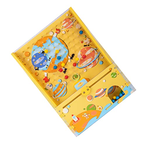 KICHOUSE 1 Satz Spielautomat aus Holz für interaktives holzspielzeug für Familienaktivitäten kinderzug lustiges Spiel Catcher-Spielautomat hölzern Yellow KICHOUSE 1 Satz Spielautomat aus Holz für interaktives holzspielzeug für Familienaktivitäten kinderzug lustiges Spiel Catcher-Spielautomat hölzern Yellow von KICHOUSE