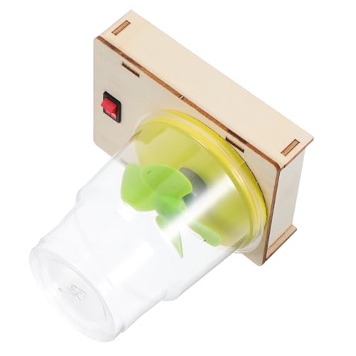 KICHOUSE 1 Satz Stem-sandsturm-wissenschaftsprojekt-kit Für Schüler, Interaktives DIY-Experiment, Sandsturm-Maker-Set, Sandsturm-Set Zusammenbauen, Basteln, Sandsturm-Spielzeug von KICHOUSE
