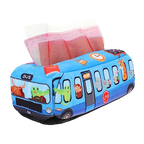 KICHOUSE 1 Satz Taschentuchbox Sensorisches Kleinkindspielzeug Fingertrainer Für Kleinkinder Kleinkind Zubehör Babyspielzeug Fingerspielzeug Sky-Blue Polyester von KICHOUSE