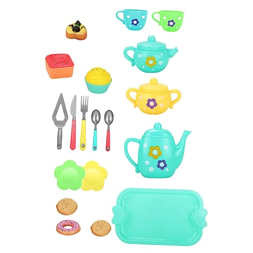 KICHOUSE 1 Satz Teeservice Spielzeugset Imitation und Tassen für Fantasievolles Interaktives Küchenspielzeug für Mädchen Fördert Kreativität und Hand Augen Koordination KICHOUSE 1 Satz Teeservice Spielzeugset Imitation und Tassen für Fantasievolles Interaktives Küchenspielzeug für Mädchen Fördert Kreativität und Hand Augen Koordination von KICHOUSE