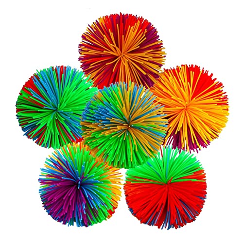 KICHOUSE 1 Satz Teiliges Set Bunte Silikon Flauschbälle Stressabbau Sensorische Fidget Bälle für Erwachsene für Spiele und Entspannung KICHOUSE 1 Satz Teiliges Set Bunte Silikon Flauschbälle Stressabbau Sensorische Fidget Bälle für Erwachsene für Spiele und Entspannung von KICHOUSE