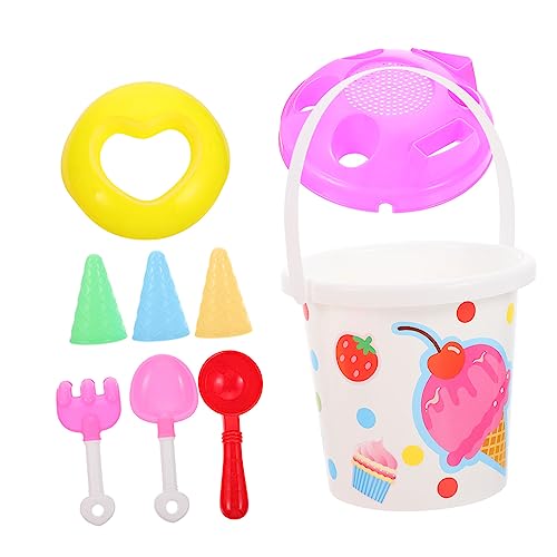 KICHOUSE 1 Satz Teiliges Set aus Strandspielzeug für Kleine Eimer und Schaufeln für Sandkasten und Strand Interaktive Spiele für Strand Park und Garten KICHOUSE 1 Satz Teiliges Set aus Strandspielzeug für Kleine Eimer und Schaufeln für Sandkasten und Strand Interaktive Spiele für Strand Park und Garten von KICHOUSE