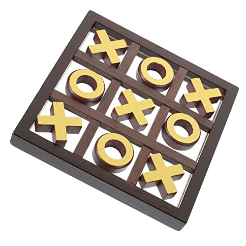 KICHOUSE 1 Satz Toe- interaktives brettspiele logikspiele настольные игры Family Games xo-Schachspielzeug Schachspiel Schachbrettspielzeug Holz KICHOUSE 1 Satz Toe- interaktives brettspiele logikspiele настольные игры Family Games xo-Schachspielzeug Schachspiel Schachbrettspielzeug Holz von KICHOUSE