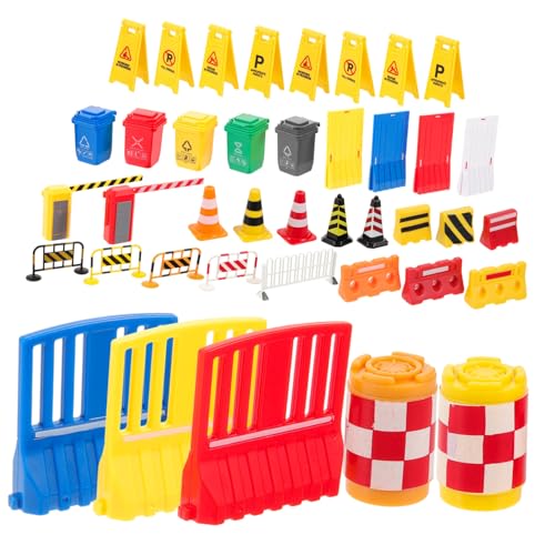 KICHOUSE 1 Satz Von Mini -verkehrszeichen Modell Straßenschild Kognition Spielzeugverkehrszeichen Spielzeug Für Kinderverkehrszeichen Spielzeug Learning Toy von KICHOUSE