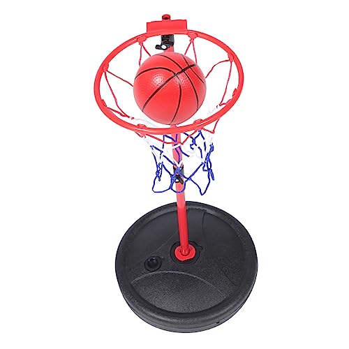 KICHOUSE 1 Satz Wasserbasketballkorb Schlag Ballgrubenkugeln Mini-basketbälle Gartenspielzeug Basketball Spiel Prallen Basketballs Basketballkorb Im Schwimmbad -basketballkorb Plastik von KICHOUSE