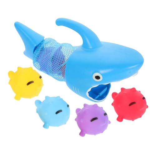 KICHOUSE 1 Satz Wasserspielset für Wasserbecken Hai- Fisch Angel wasserspielzeug Bad Kleinkinder Badespielzeug Plastik Blue KICHOUSE 1 Satz Wasserspielset für Wasserbecken Hai- Fisch Angel wasserspielzeug Bad Kleinkinder Badespielzeug Plastik Blue von KICHOUSE